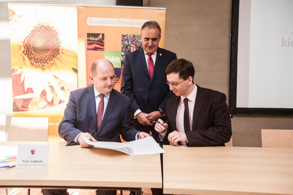 Podpisanie umów w CKK Jordanki