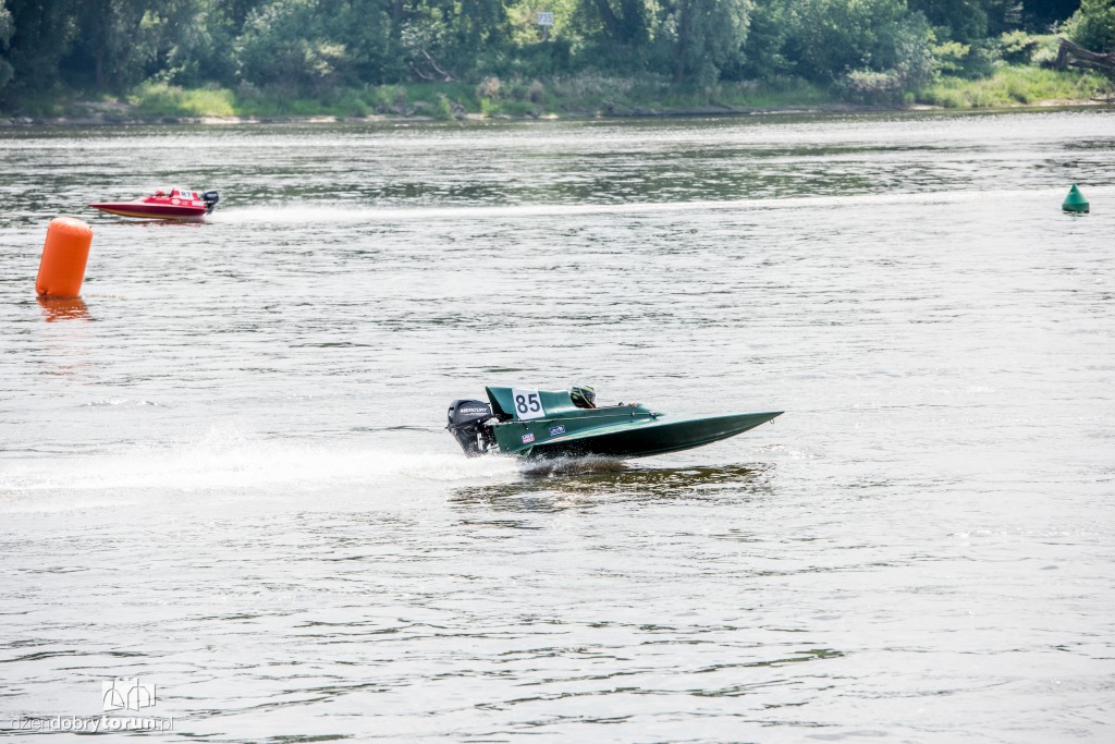 Tak rywalizowali motorowodniacy na Wiśle