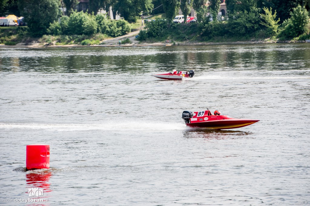 Tak rywalizowali motorowodniacy na Wiśle