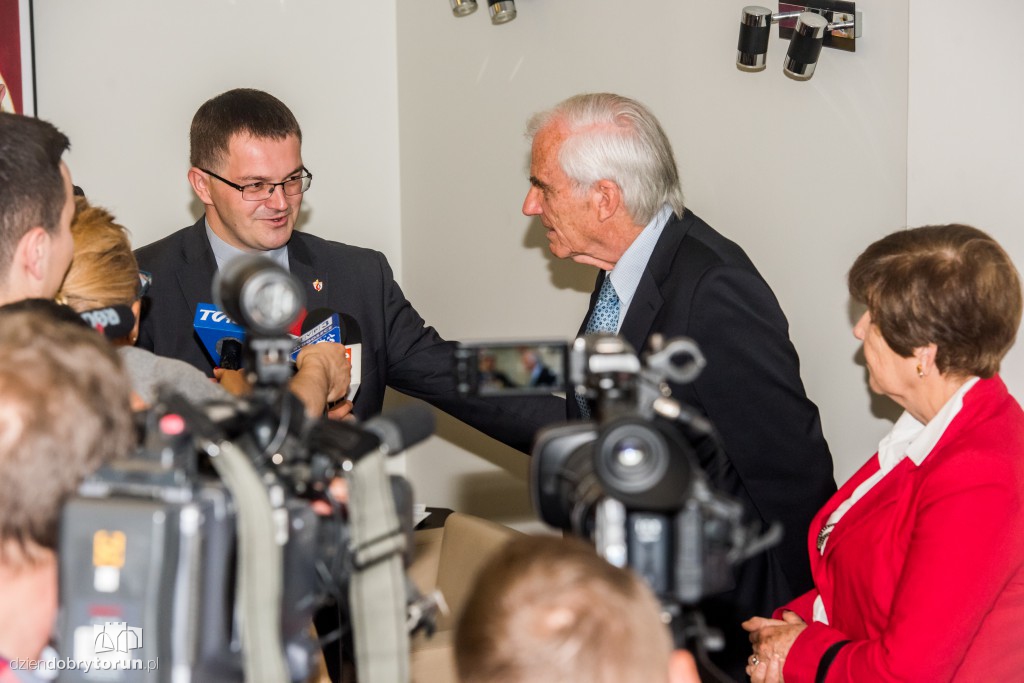 Prawnuk Ignacego Domeyko w Toruniu