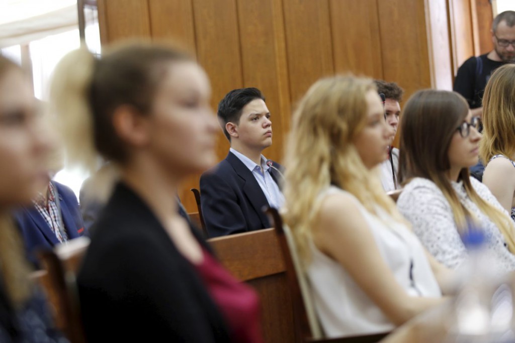 Dzieci i młodzież na sejmiku województwa