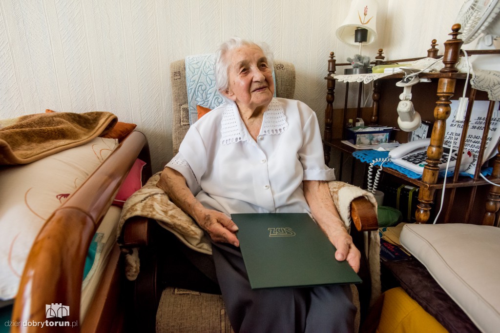 Pani Irena skończyła 100 lat