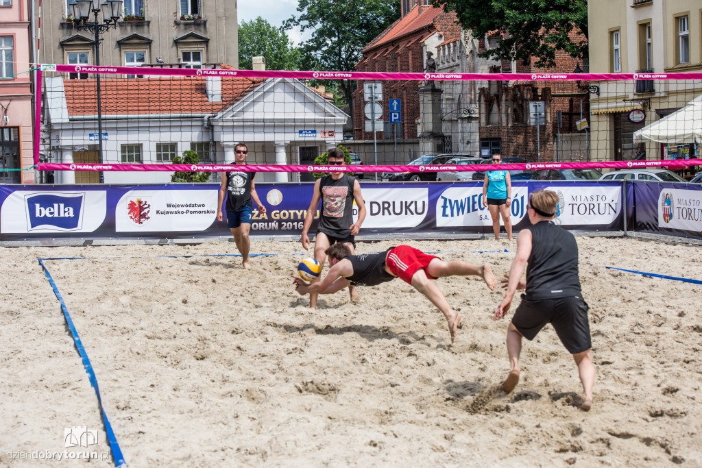 Ruszyła siatkarska Plaża Gotyku