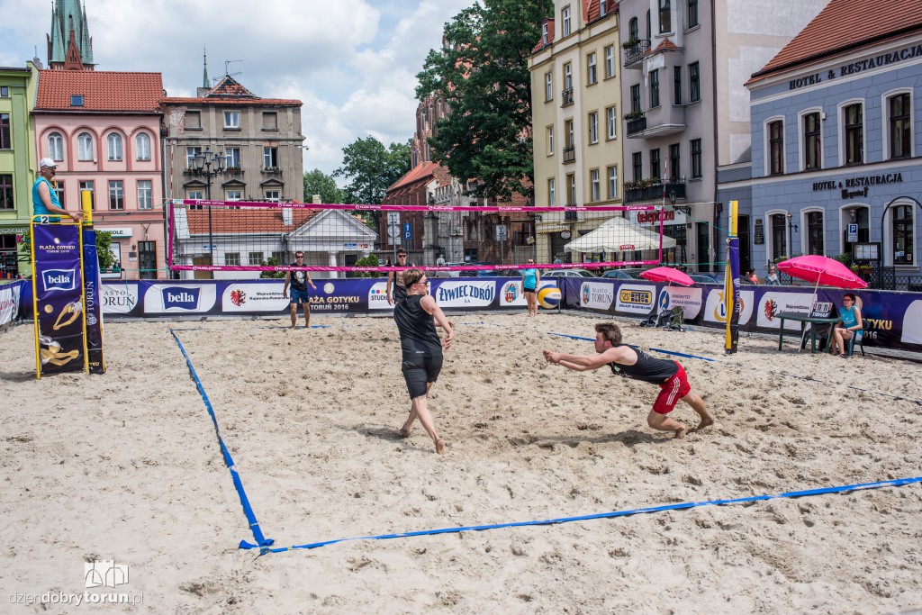 Ruszyła siatkarska Plaża Gotyku
