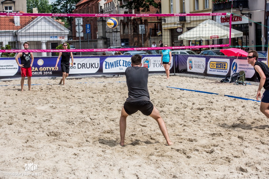 Ruszyła siatkarska Plaża Gotyku