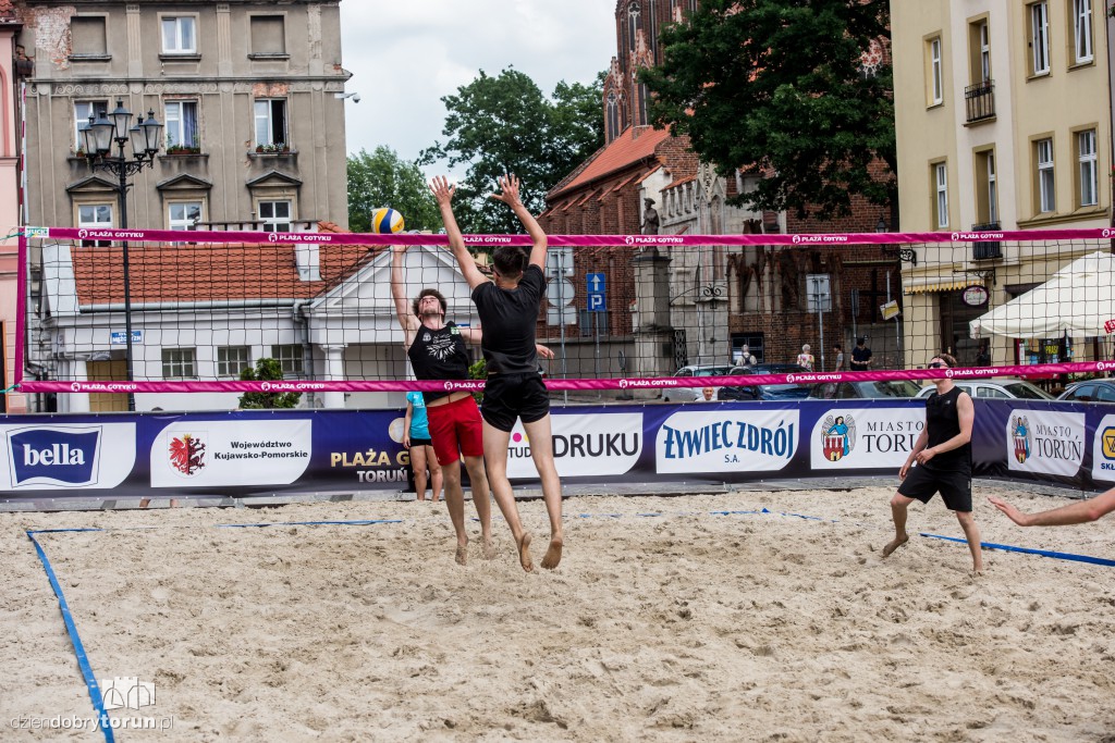 Ruszyła siatkarska Plaża Gotyku