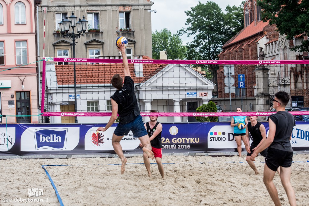 Ruszyła siatkarska Plaża Gotyku