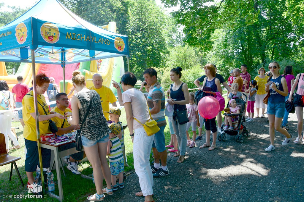 Michayland w parku na Bydgoskim