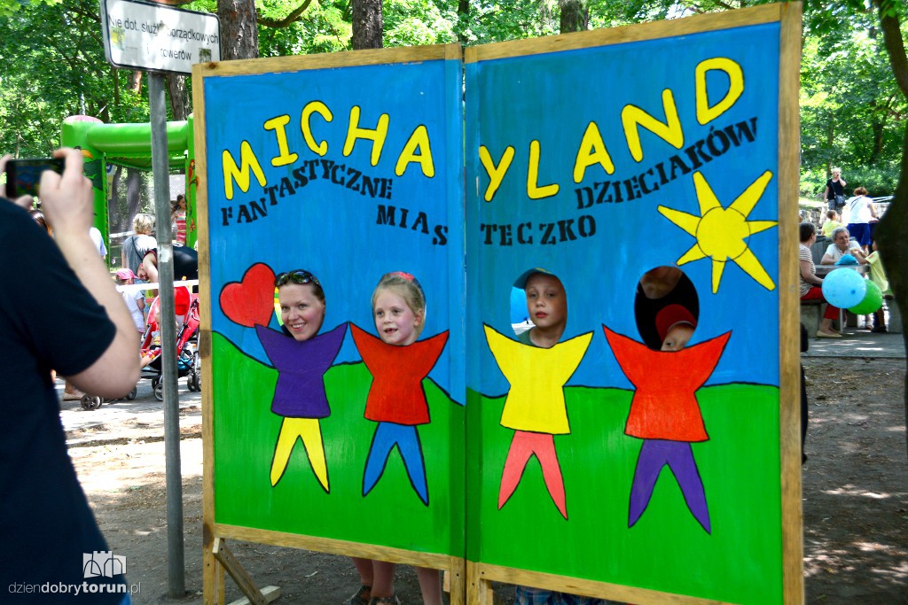 Michayland w parku na Bydgoskim