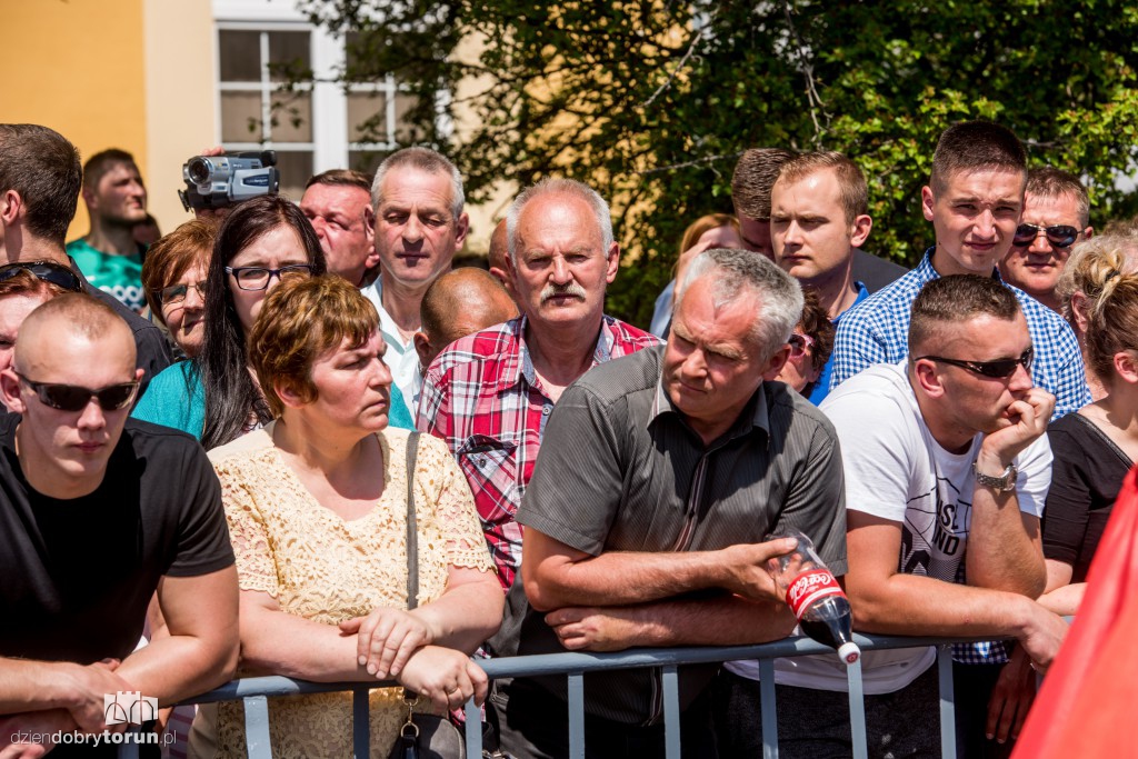 Przysięga elewów NSR w Toruniu