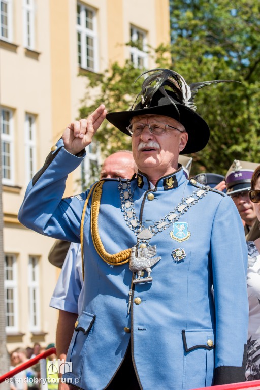 Przysięga elewów NSR w Toruniu
