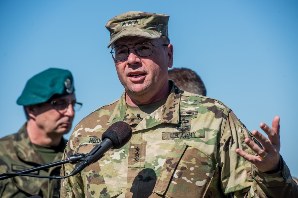 Anakonda 16 - zrzut na poligonie