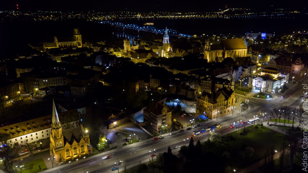 Toruń w magicznych ujęciach