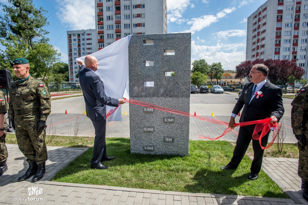 Odsłonięcie pomnika Zesłańców Sybiru