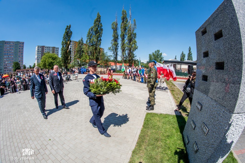 Odsłonięcie pomnika Zesłańców Sybiru