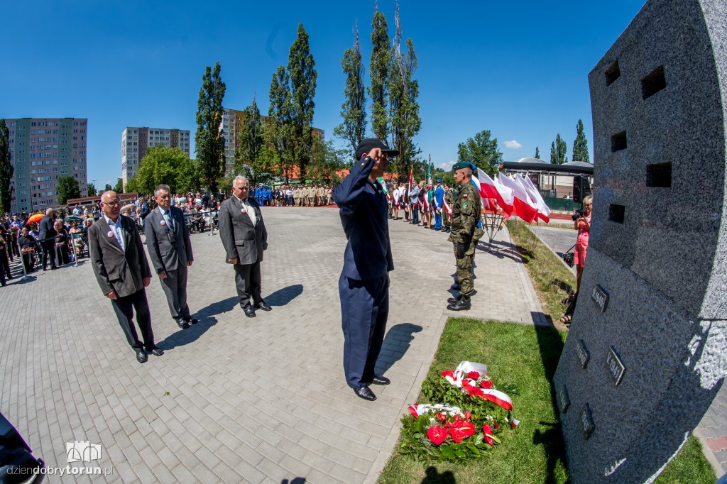 Odsłonięcie pomnika Zesłańców Sybiru
