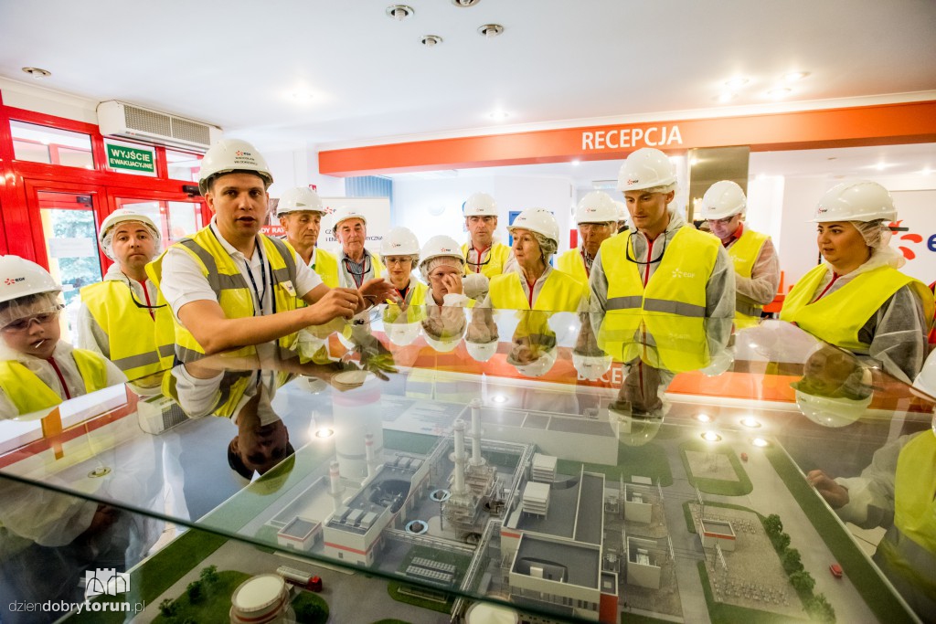 Zwiedzanie nowej elektrociepłowni EDF