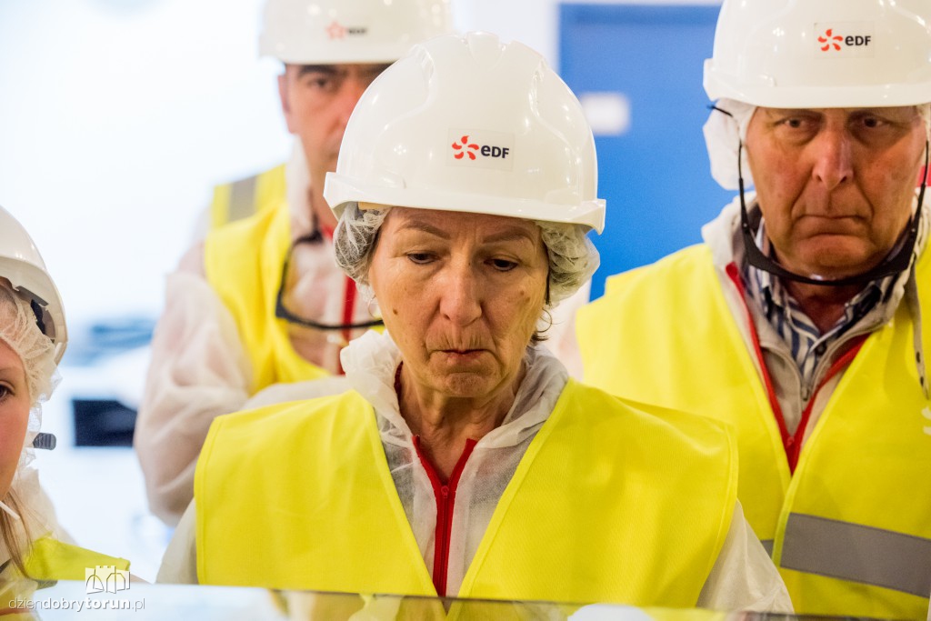 Zwiedzanie nowej elektrociepłowni EDF