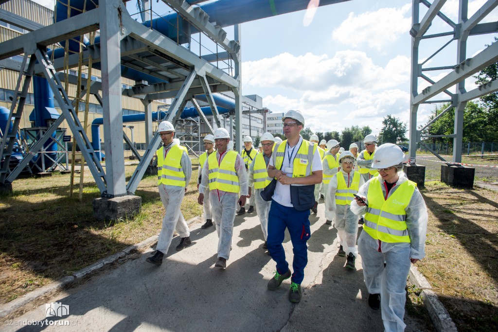Zwiedzanie nowej elektrociepłowni EDF