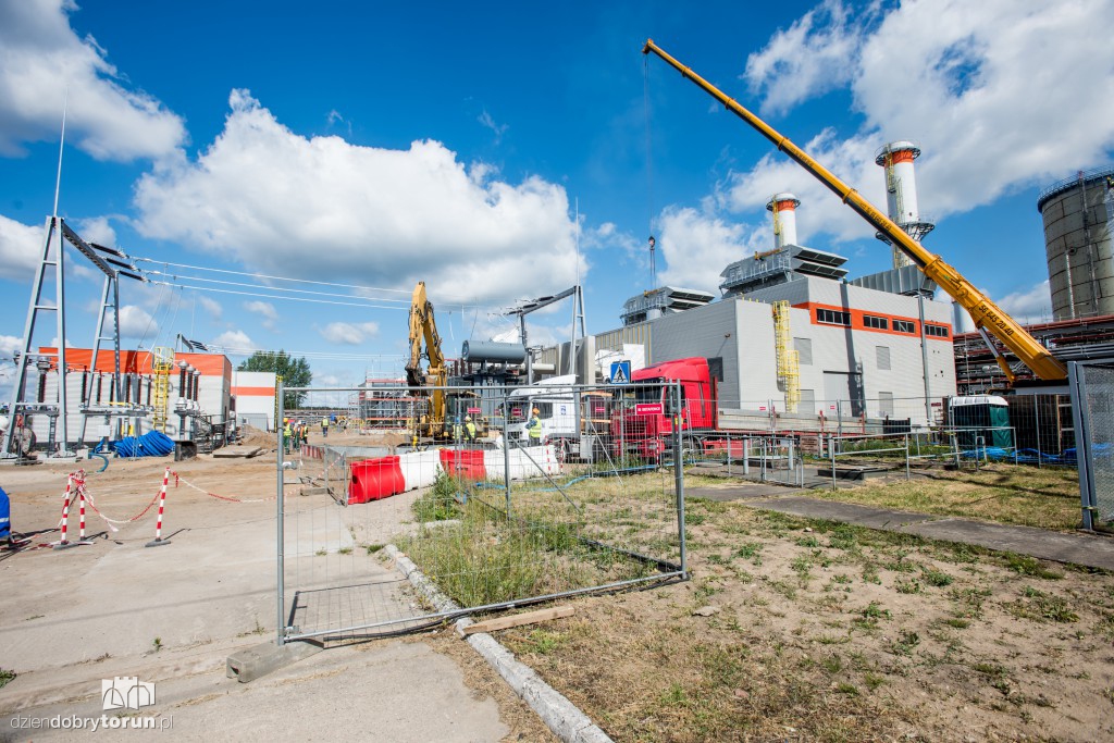 Zwiedzanie nowej elektrociepłowni EDF