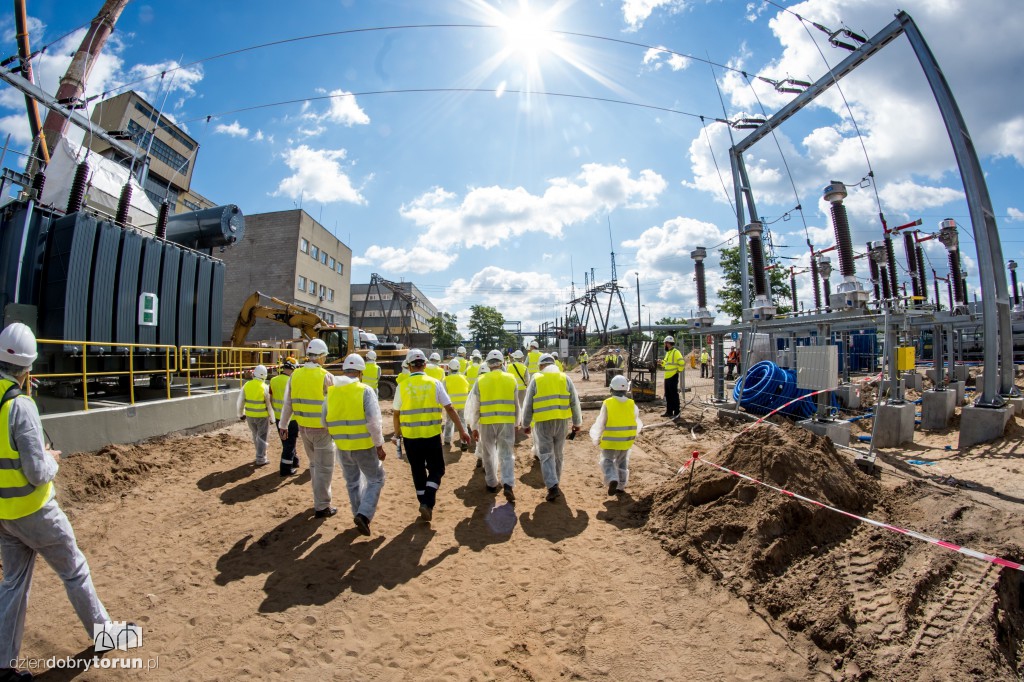 Zwiedzanie nowej elektrociepłowni EDF