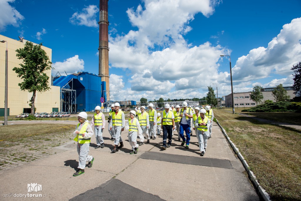 Zwiedzanie nowej elektrociepłowni EDF