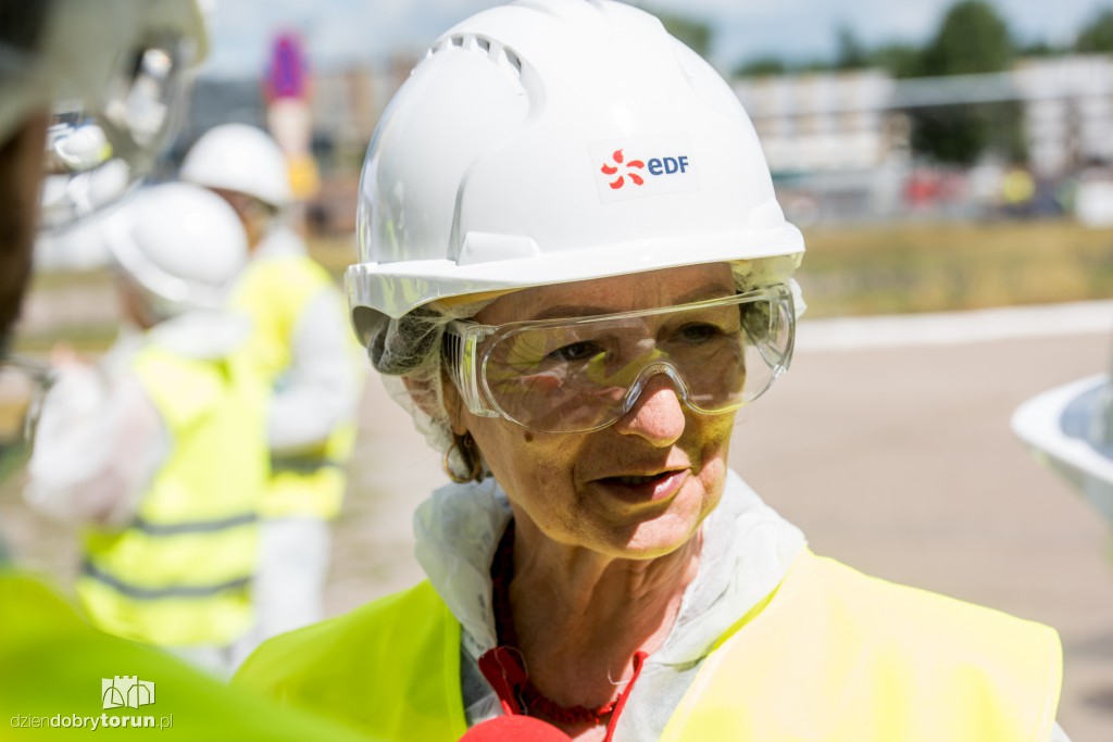 Zwiedzanie nowej elektrociepłowni EDF
