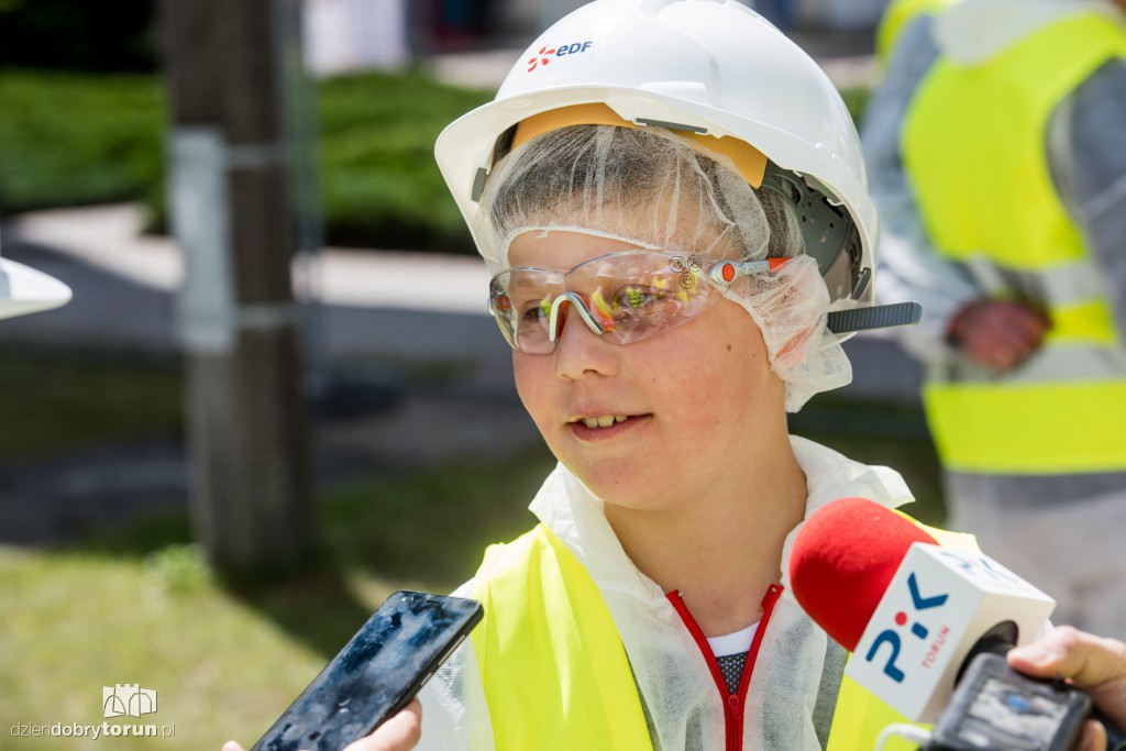Zwiedzanie nowej elektrociepłowni EDF