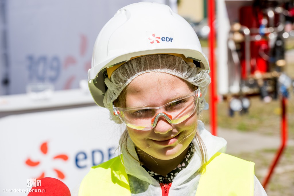 Zwiedzanie nowej elektrociepłowni EDF