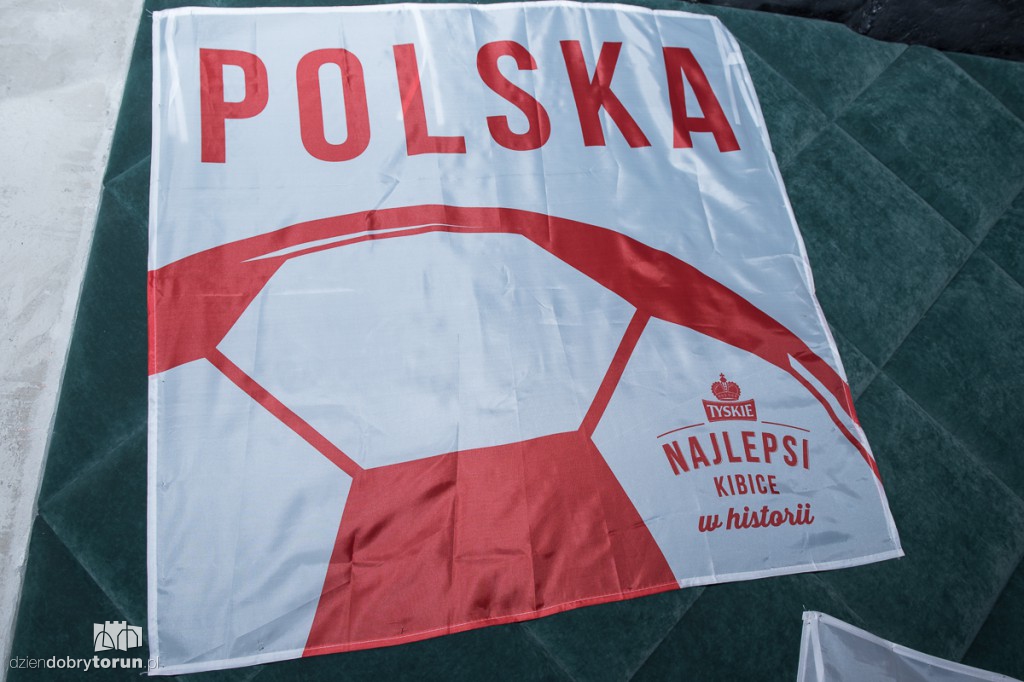 Tak torunianie kibicowali Polakom