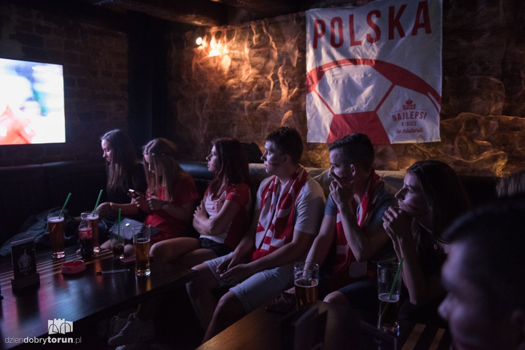 Tak torunianie kibicowali Polakom