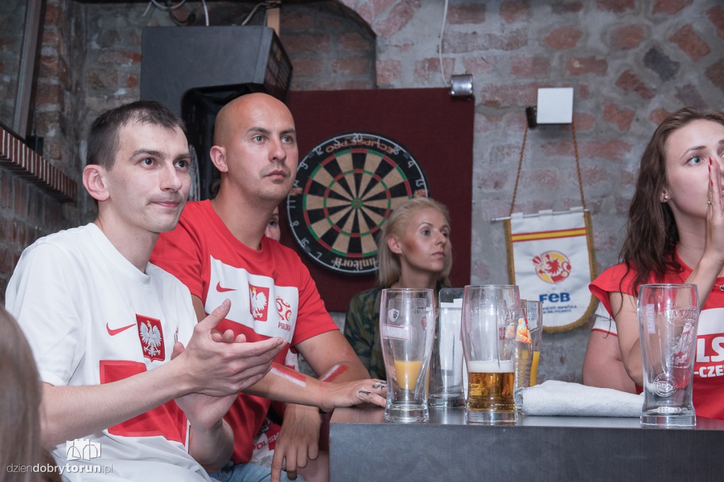 Tak torunianie kibicowali Polakom