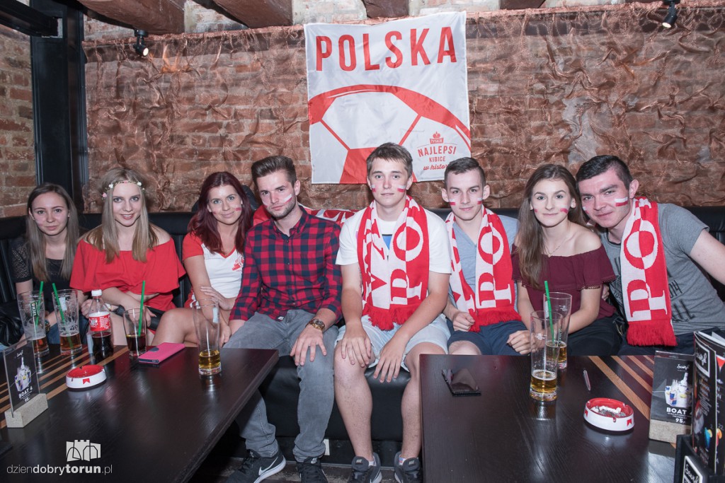 Tak torunianie kibicowali Polakom