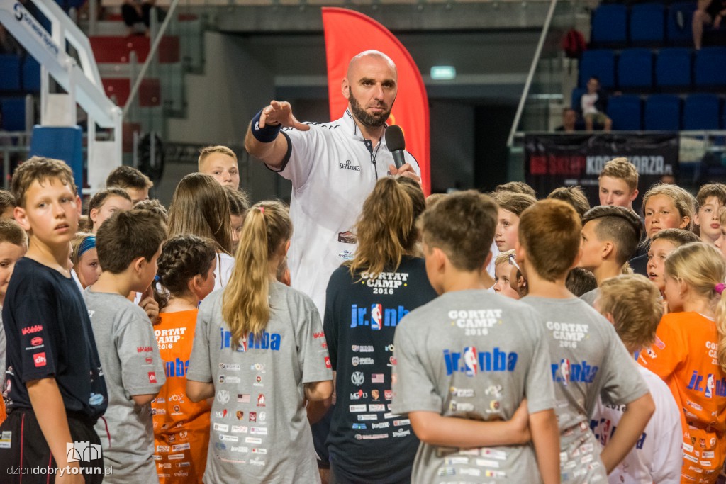 Marcin Gortat Camp w Arenie Toruń