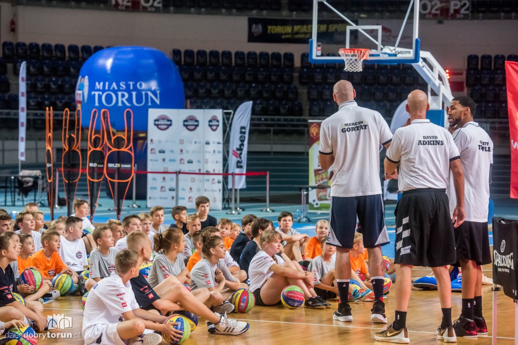 Marcin Gortat Camp w Arenie Toruń