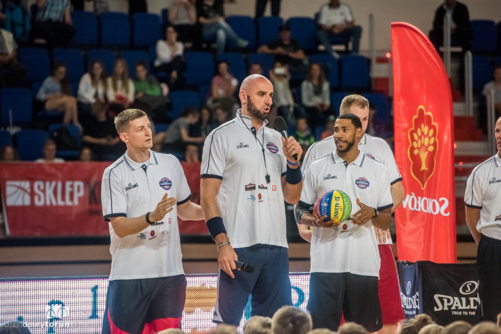 Marcin Gortat Camp w Arenie Toruń