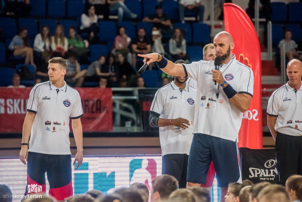 Marcin Gortat Camp w Arenie Toruń