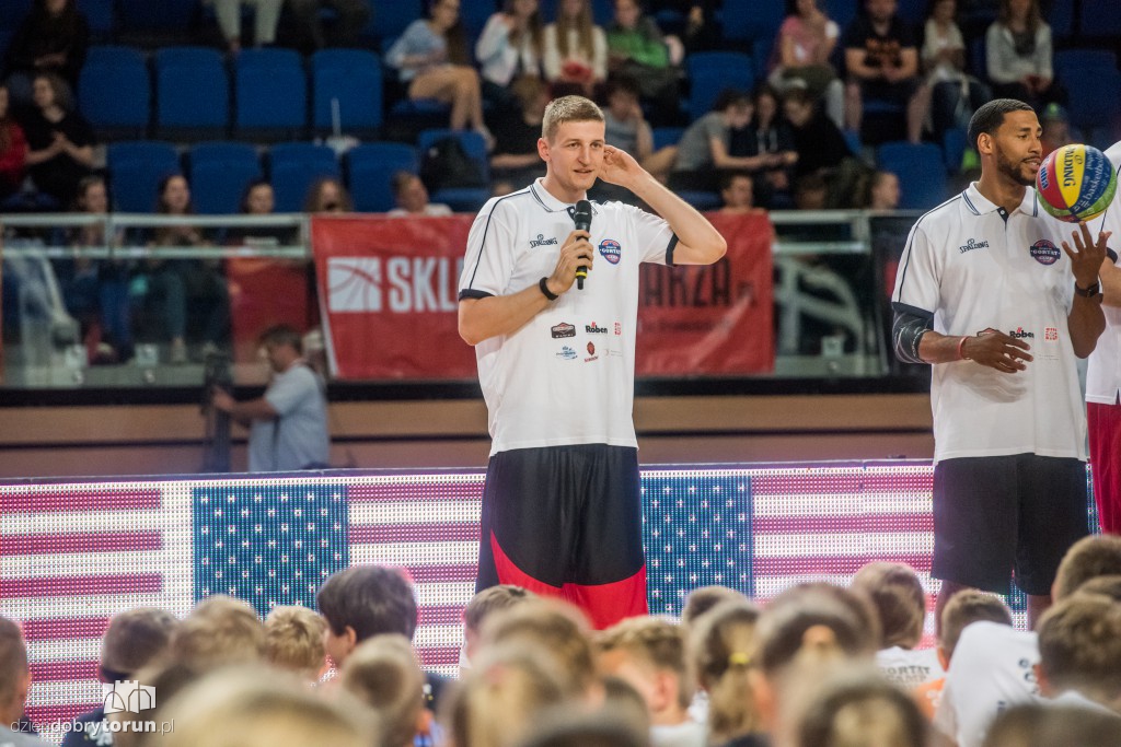 Marcin Gortat Camp w Arenie Toruń