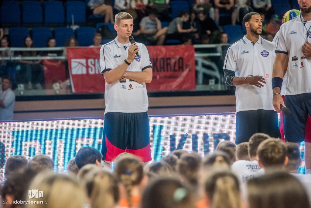 Marcin Gortat Camp w Arenie Toruń