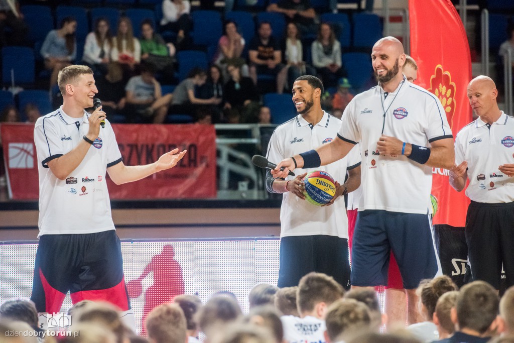 Marcin Gortat Camp w Arenie Toruń