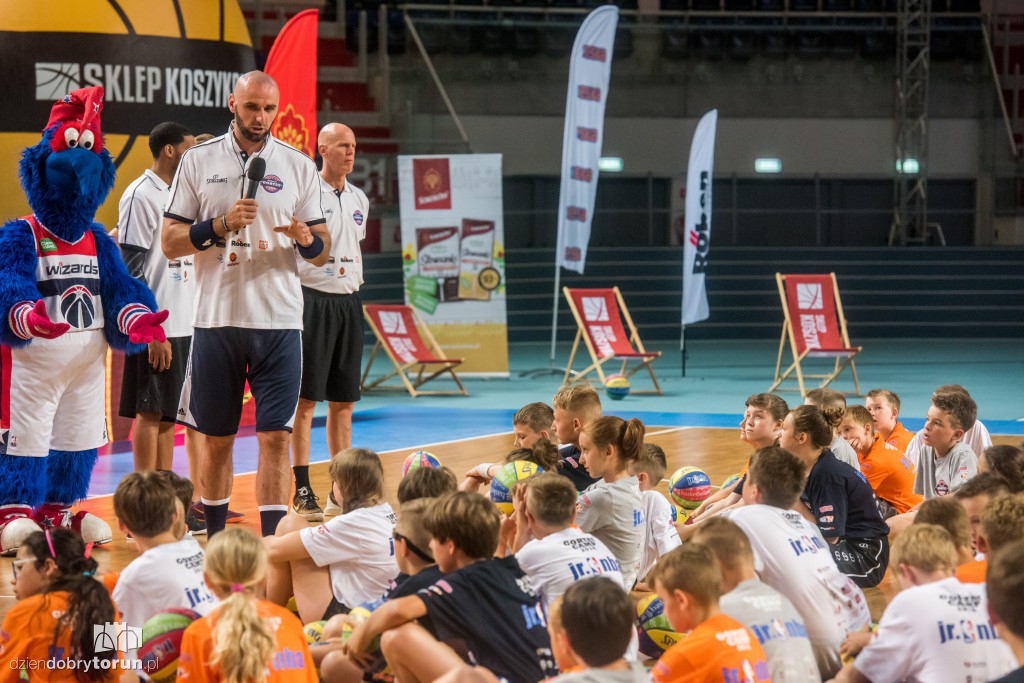 Marcin Gortat Camp w Arenie Toruń
