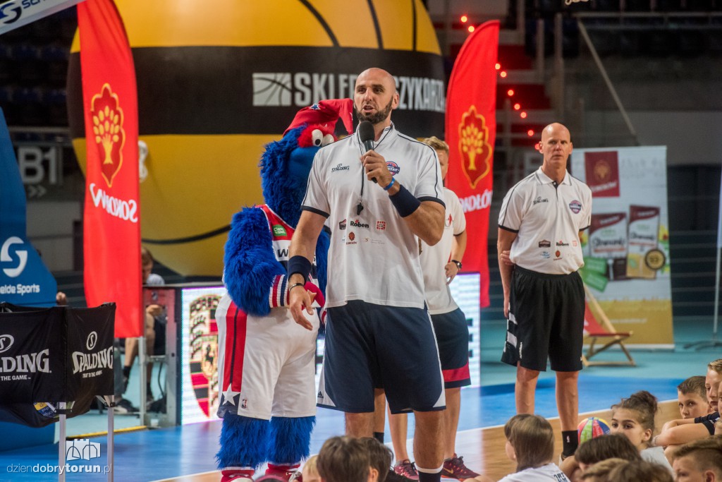 Marcin Gortat Camp w Arenie Toruń