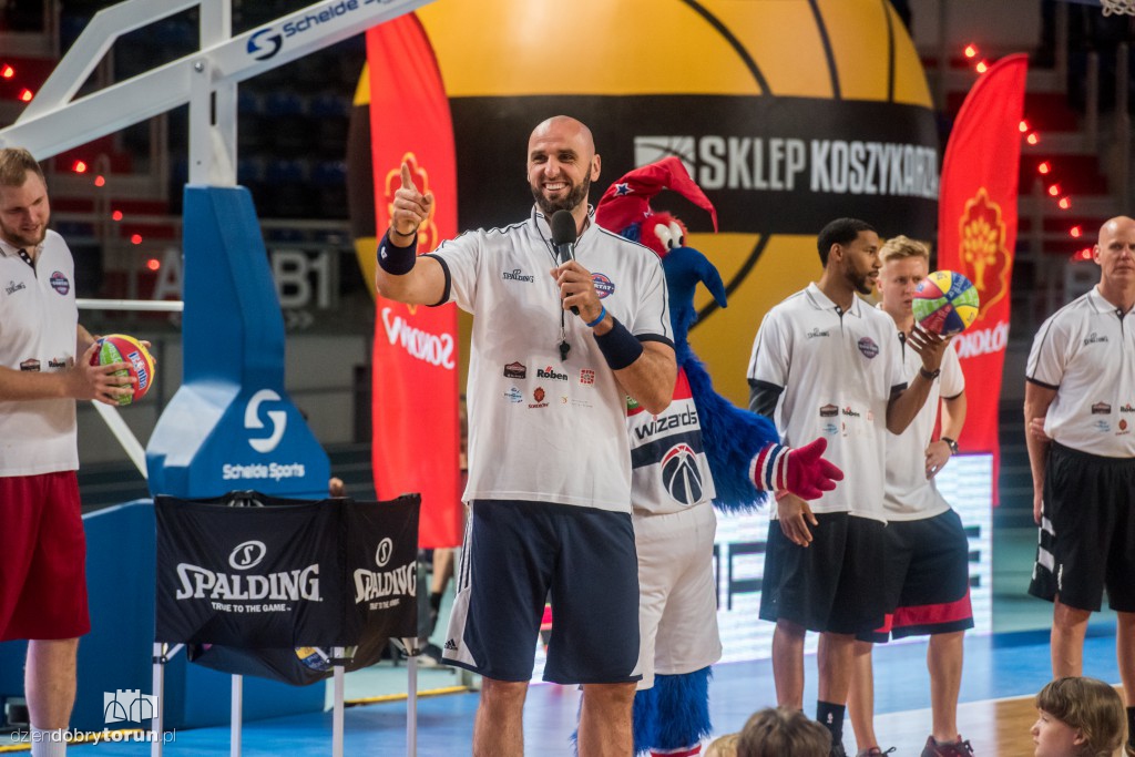 Marcin Gortat Camp w Arenie Toruń