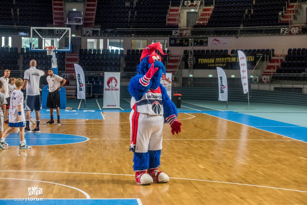 Marcin Gortat Camp w Arenie Toruń