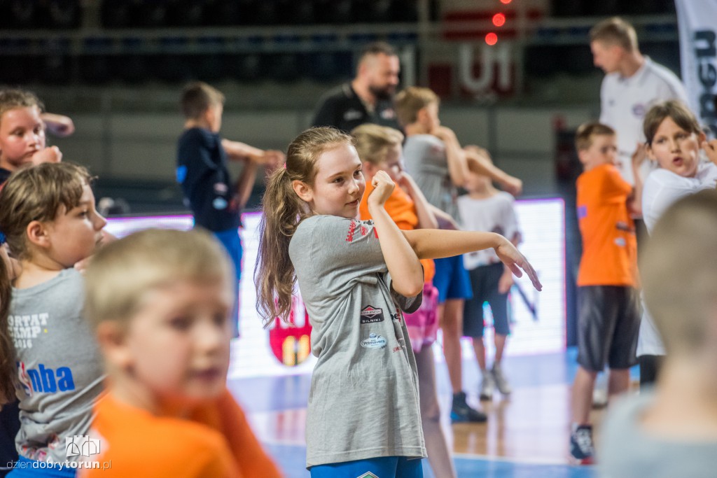 Marcin Gortat Camp w Arenie Toruń