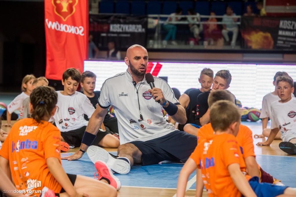 Marcin Gortat Camp w Arenie Toruń