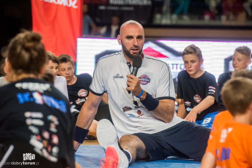 Marcin Gortat Camp w Arenie Toruń