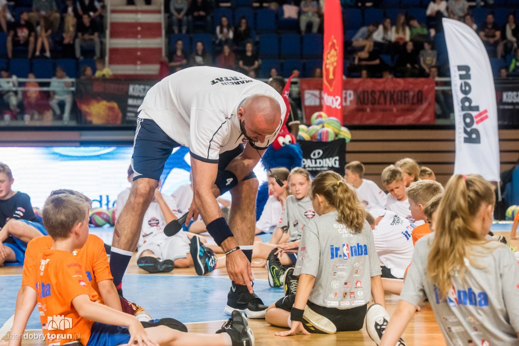 Marcin Gortat Camp w Arenie Toruń