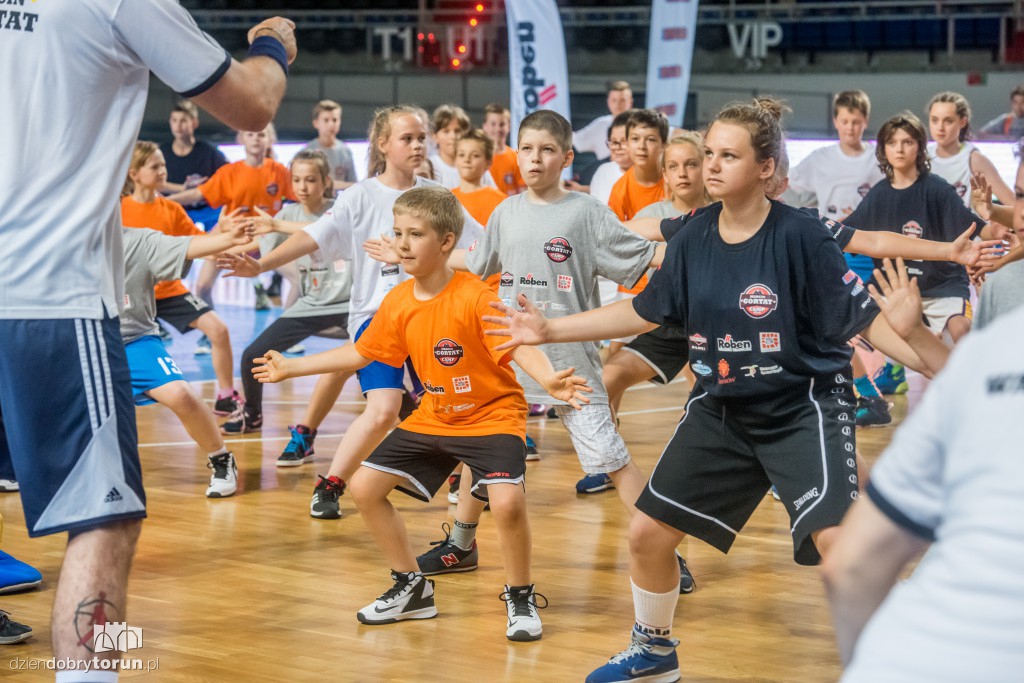 Marcin Gortat Camp w Arenie Toruń