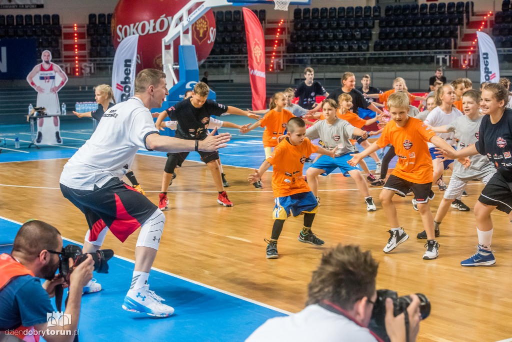 Marcin Gortat Camp w Arenie Toruń